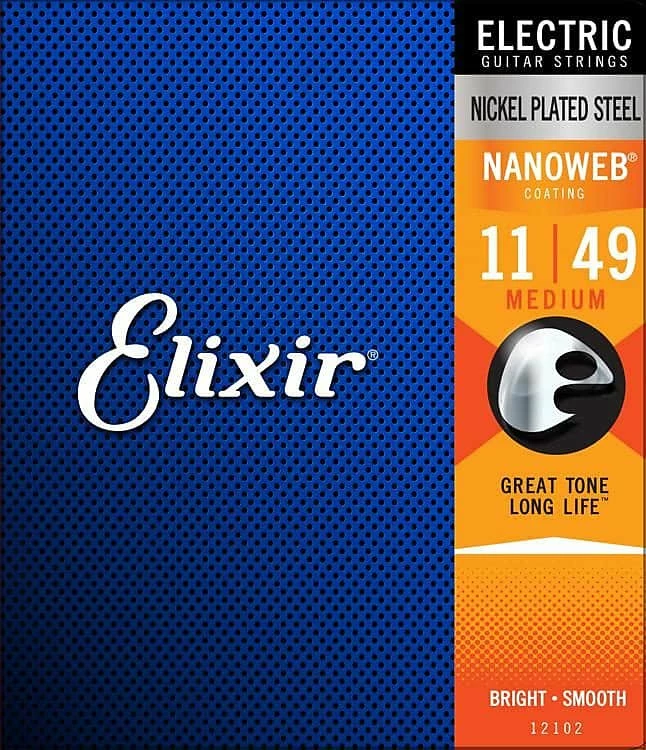 Top 10 ๐ Empire Guitars Elixir 12102 Nanoweb Nickel Plated Steel Electric Guitar Strings - Medium (11-49) Accessories โค๏ธ 1 Empire Guitars Elixir 12102 Nanoweb Nickel Plated Steel Electric Guitar Strings - Medium (11-49) Accessories