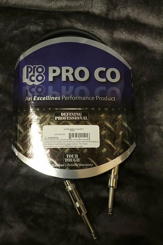 Deals 🔥 Empire Guitars Accessories Pro Co Instrument Cable Q/Q 5ft Eg-5 *Free Shipping In The USA* 🎁 1 Empire Guitars Accessories Pro Co Instrument Cable Q/Q 5ft Eg-5 *Free Shipping In The USA*