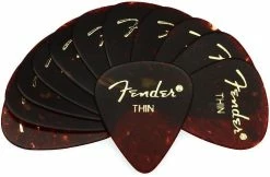 Empire Guitars Fender 351 Picks Thin Guage- 12 Pack