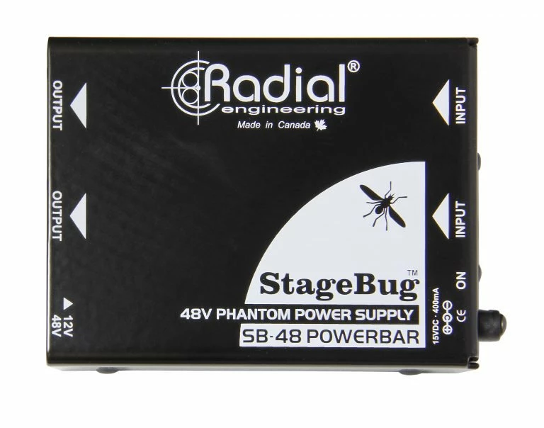 New 🛒 Radial Engineering Stagebug SB-48 Phantom Power Supply *Free Shipping In The USA* 🔥 5 Radial Engineering Stagebug SB-48 Phantom Power Supply *Free Shipping In The USA*