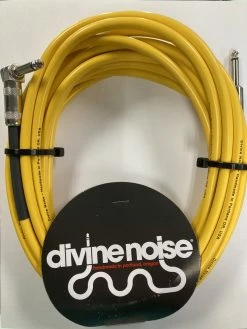 Empire Guitars Divine Noise 25ft Instrument Cable S-R Yellow *Free Shipping In The USA* Accessories