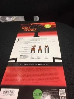 Empire Guitars On-Stage MC12-20XLR Hot Wires XLR Cable - 20' Accessories