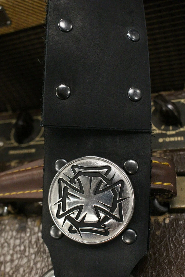 Flash Sale 🌟 Empire Guitars Cheesecake Leather Badass Swivel Ring Guitar Strap ⭐ 3 Empire Guitars Cheesecake Leather Badass Swivel Ring Guitar Strap