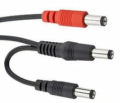 Empire Guitars Voodoo Lab PPEH24 Dual 2.1mm To 2.5mm Reverse Polarity Voltage Doubling Y Cable - 18" Accessories