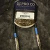 Empire Guitars Accessories Pro Co Instrument Cable EG-1 Q/Q 1Ft *Free Shipping In The US*