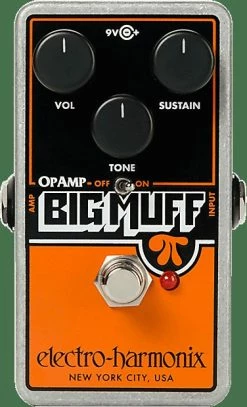 Electro-Harmonix Op-Amp Big Muff Pi Distortion/Sustainer Pedal *Free Shipping In The USA* Effects