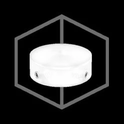 Empire Guitars Barefoot Buttons Clear Acrylic Skirtless 18-V1-SK-CR Accessories