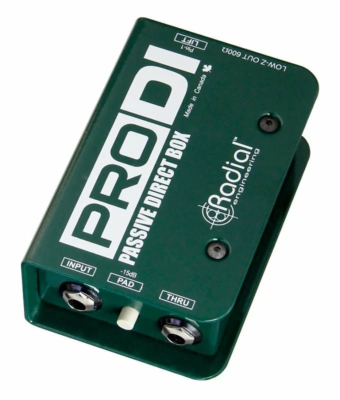 Best Sale 🤩 NEW! Radial Engineering ProDI Passive Direct Box *Free Shipping In The USA* 🎁 2 NEW! Radial Engineering ProDI Passive Direct Box *Free Shipping In The USA*