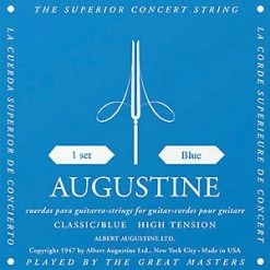 Empire Guitars Accessories Augustine Blue Classical Guitar Strings - High Tension