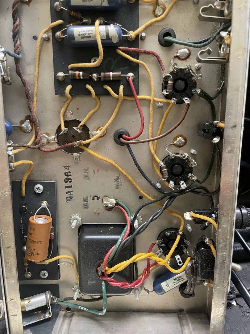 Promo 😉 Empire Guitars 1964 Fender Princeton Tuxedo 6G2 Amps ❤️ 6 Empire Guitars 1964 Fender Princeton Tuxedo 6G2 Amps