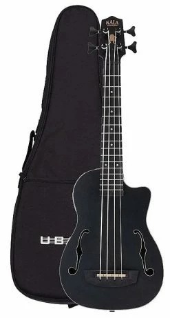 Empire Guitars Acoustic Kala UBASS-JYMN-BK-FS Journeyman UBass Black U-BASS Mahogany With Gig Bag *Free Shipping In The USA*