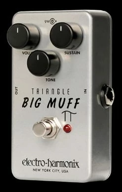 Electro-Harmonix Triangle Big Muff PI Silver *Free Shipping In The USA* Effects