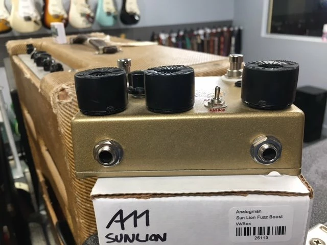 Discount 🥰 Analogman SunLion Fuzz Used Effects 😍 2 Analogman SunLion Fuzz Used Effects