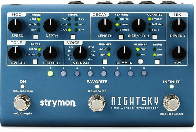 Discount โญ Empire Guitars Effects Strymon Nightsky Time-Warped Reverberator *Free Shipping In The US* ๐ฅ 2 Empire Guitars Effects Strymon Nightsky Time-Warped Reverberator *Free Shipping In The US*