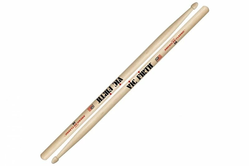 Flash Sale 🤩 Empire Guitars Vic Firth 5B American Classics Wood Tip Drum Sticks *3 Pairs Of Sticks* Free Shipping In The USA Accessories 🔥 1 Empire Guitars Vic Firth 5B American Classics Wood Tip Drum Sticks *3 Pairs Of Sticks* Free Shipping In The USA Accessories